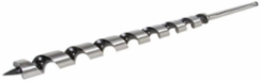 15/16 Inch x 24 Inch Impact Auger Wood Bit, Hex Shank, Hollow Center Flute
