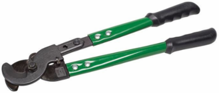 High Leverage Cable Cutter, 18 Inch Overall Length, Cuts 500 kcmil Aluminum/Copper