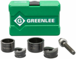 Slug-Buster Manual Knockout Set, 1-1/2" - 2" Size for Mild Steel and More