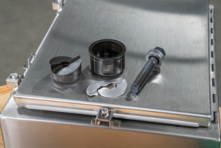 Slug Buster Punch & Die Set, 1/2"-2" Conduit Size, Manual Knockout Kit