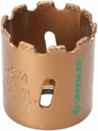 1-3/4 Inch Carbide-Grit Hole Saw for Abrasive Materials