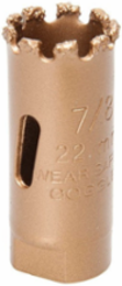 Carbide-Grit Hole Saw 7/8 Inch Diameter for Metal and Tile Cutting