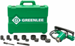 11-Ton Hydraulic Knockout Kit, 1/2" - 2" Conduit Size, USA Made