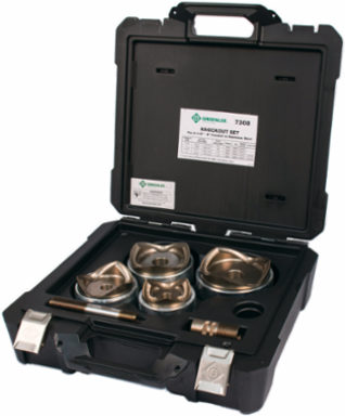 Slug Splitter Punch Kit for Stainless Steel, 2-1/2, 3, 3-1/2 & 4 Inch