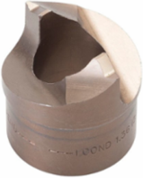 Speed Punch 1 Inch Knockout Punch, Tool Steel, Round Shape, 0.35 lbs