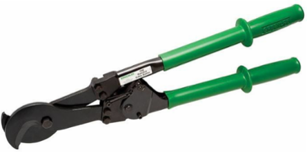 Ratchet Cable Cutter 2 Inch Jaw Size, 27-1/2 Inch Length, Cuts Aluminum & Copper 1500 kcmil