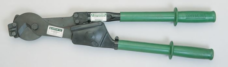 ACSR Ratchet Cable Cutter, 1.18 Inch Jaw Size, 29-1/4 Inch Length, Cuts ACSR 954 kcmil