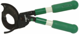 Two-Hand Ratchet Cable Cutter, 10-3/4 Inch, Fiberglass Handle, Cuts Aluminum 1000 kcmil