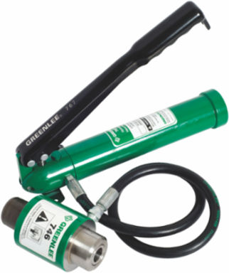 Hydraulic Hand Pump, 6500 PSI Pressure Rating, Lightweight Portable Design