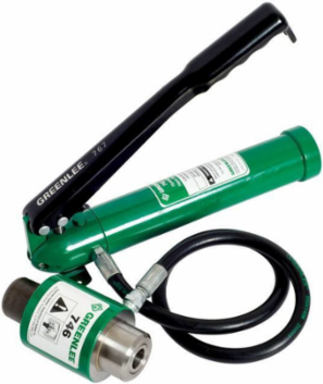 Hydraulic Hand Pump, 6500 PSI Pressure Rating, Lightweight Portable Design