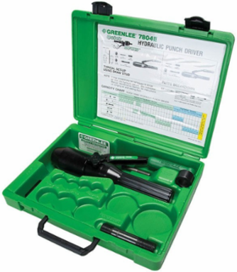 Quick Draw  Hydraulic Punch Driver Kit, 8 Tons Capacity, Round Shape