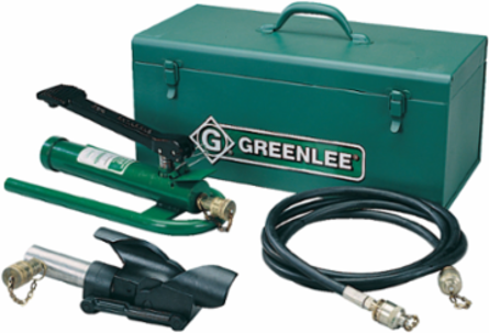 Hydraulic Cable Bender with 1725 Foot Pump, Bends Up to 90 Degrees, 350-1000 kcmil Capacity