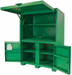 Field Office Storage Box 41.6 Inch Width, 55.6 Inch Depth, 80 Inch Height, 16 Gauge Steel