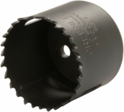 2 Inch Bi-Metal Hole Saw with 1-5/8 Inch Cutting Depth and 7/16 Inch Arbor Size