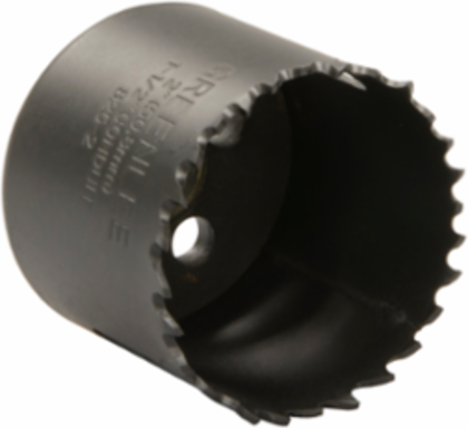 2 Inch Bi-Metal Hole Saw with 1-5/8 Inch Cutting Depth and 7/16 Inch Arbor Size