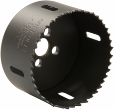 3 Inch Bi-Metal Hole Saw, 1-5/8 Inch Cutting Depth, 7/16 Inch Arbor Size
