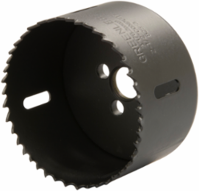 3 Inch Bi-Metal Hole Saw, 1-5/8 Inch Cutting Depth, 7/16 Inch Arbor Size