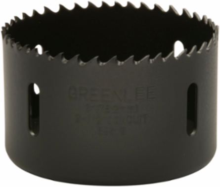 3 Inch Bi-Metal Hole Saw, 1-5/8 Inch Cutting Depth, 7/16 Inch Arbor Size