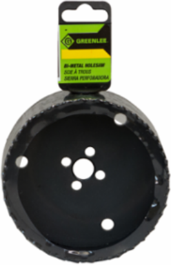 Bi-Metal Hole Saw, 4-1/2 Inch Cutting Size, 1-5/8 Inch Depth