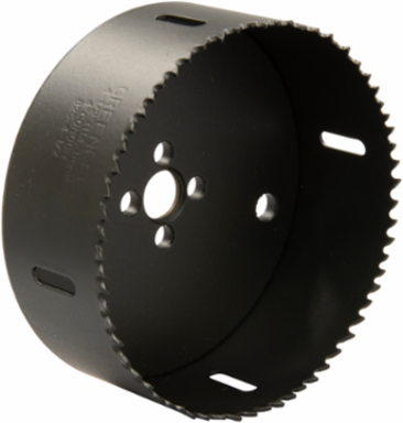 Bi-Metal Hole Saw, 4-1/2 Inch Cutting Size, 1-5/8 Inch Depth