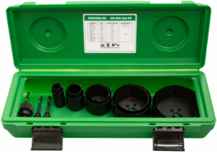 13-Piece Bi-Metal Hole Saw Set, 7/8 Inch - 4-1/2 Inch, 1-5/8 Inch Cutting Depth
