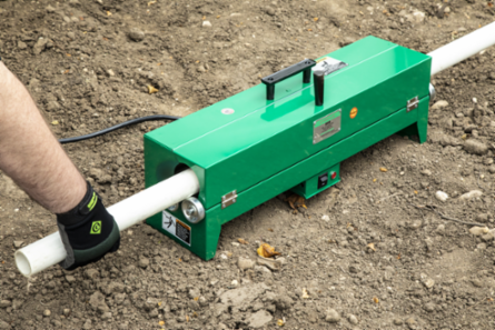 PVC Heater 1/2 Inch to 6 Inch Capacity, 6600 Watt, Heavy Duty Metal Construction