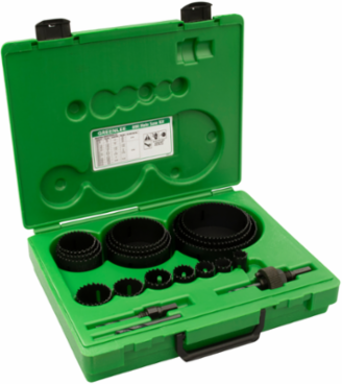 19-Piece Bi-Metal Hole Saw Set, 3/4 - 4-3/4 Inch Cutting Size, 1-5/8 Inch Cutting Depth