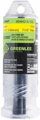 E-Z Bore 5-1/2 Inch Bit Extension, 7/16 Inch Hex, Quick Change