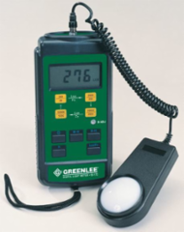 Digital Light Meter, Measures up to 50,000 Lux, Includes 9V Battery & Carrying Case