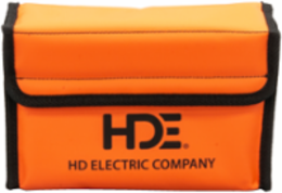 HDE Carrying Bag for Quick-Check & Tilt Testers, Orange, Made in China