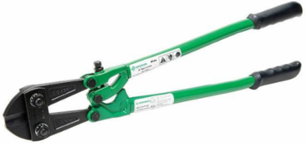 Standard Bolt Cutter 24 Inch Forged Steel Blades, 3/8 Inch Cutting Range