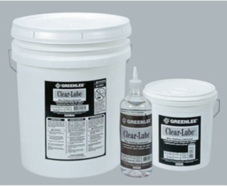 Clear Lube 1 Gallon for Electrical Cable Pulls, Polymer Base, Non-Toxic