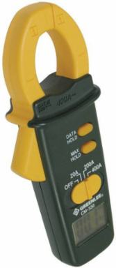 AC Clamp Meter, 400A with 2000 Count LCD Display and 1.180 Inch Jaw Opening