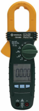 AC True RMS Clamp Meter, 600V, 600A Amperage, 1.18 Inch Jaw Opening