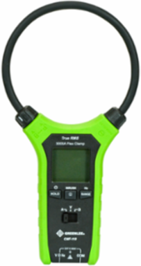 10 Inch Flex Clamp Meter with CAT IV 600V Safety Rating, 30A/300A/3000A Amperage Rating