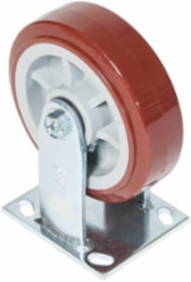 6 Inch Rigid Polyurethane Caster, 900 lbs Capacity, Fits GMX Carts