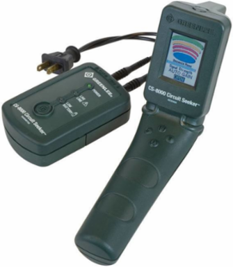 Circuit Seeker Circuit Tracing Tool, 4.3 LB, Full-Color LCD, 0-750V AC/DC