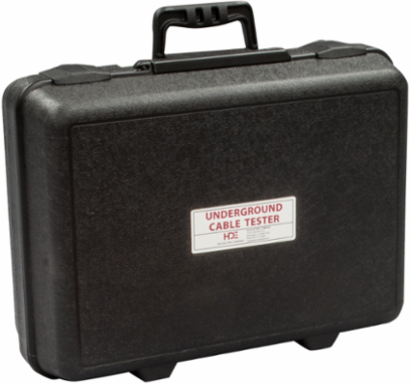 Plastic Carrying Case for UCT-8 Tester, Black, Made in USA