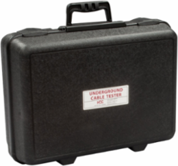Plastic Carrying Case for UCT-8 Tester, Black, Made in USA