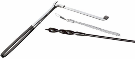 D'VersiBIT Kit with 9/16 Inch Bit, Placement Tool & Grip for 1/2 Inch OD Wire