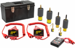 Double Vision Wireless Phasing Meter 5V-43kV, Two LED Displays, 100 ft Range