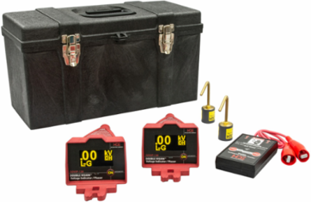 P-138 Dual Display Voltage Indicator & Phasing Set 100V-138kV, 14 Inch Length