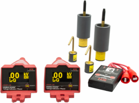 P-138 Dual Display Wireless Voltage Indicating Phaser 100V-138kV, 14 Inch Length