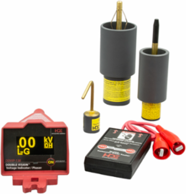 Double Vision Wireless Voltage Indicating Phaser 100V-138kV, AC 50/60Hz, LED Display