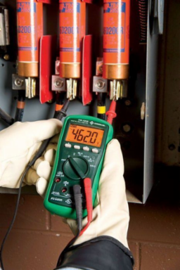 Digital Multimeter 6000 Count, 1000V, 8A, Backlit LCD, Temperature Probe