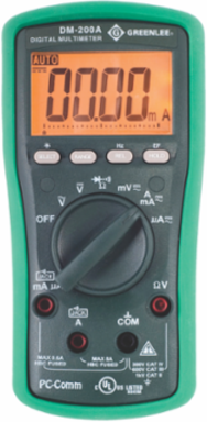 Digital Multimeter 6000 Count, 1000V, 8A, Backlit LCD, Temperature Probe