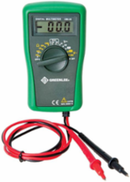 Manual Ranging Digital Multimeter 600V, 2000 Counts, Digital Display