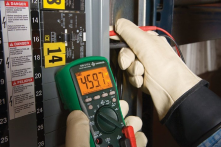 Digital Multimeter 6000 Count, 1000V, 8A, Backlit LCD