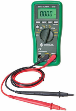 4,000-Count Digital Multimeter, 1000V, 10A, Auto/Manual Ranging, Bar Graph Display