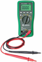 4,000-Count Digital Multimeter, 1000V, 10A, Auto/Manual Ranging, Bar Graph Display